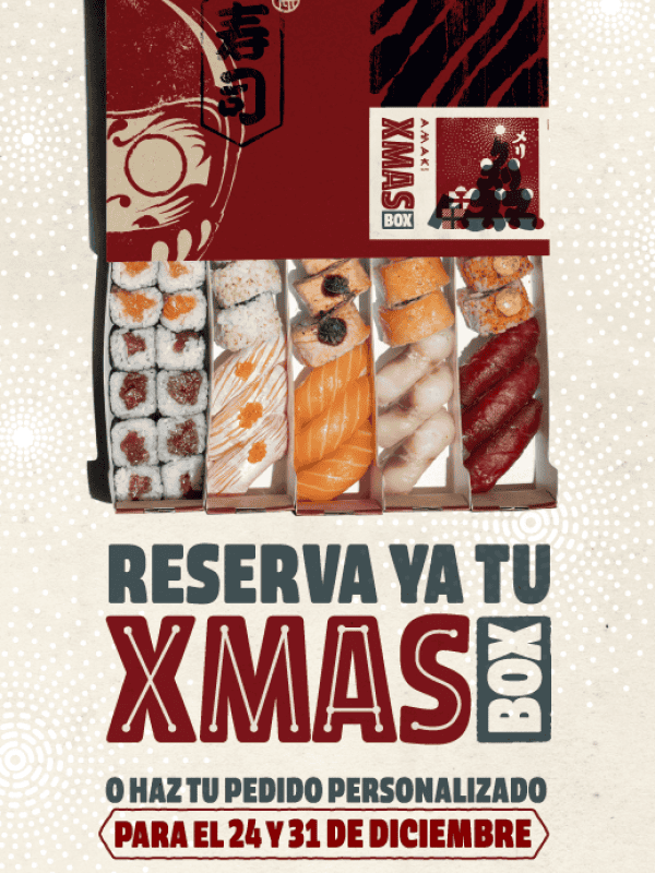 YA ESTA AQUÍ LA XMAS BOX